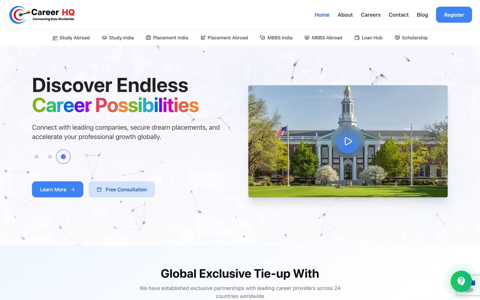Career HQ website