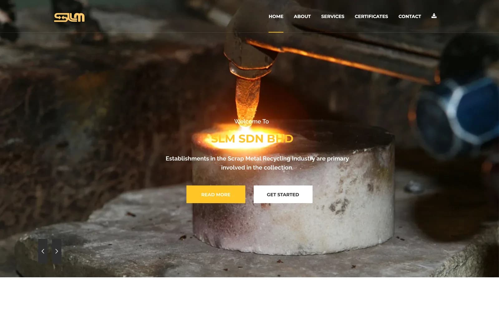 Syarikat Logam Mahaajaya website