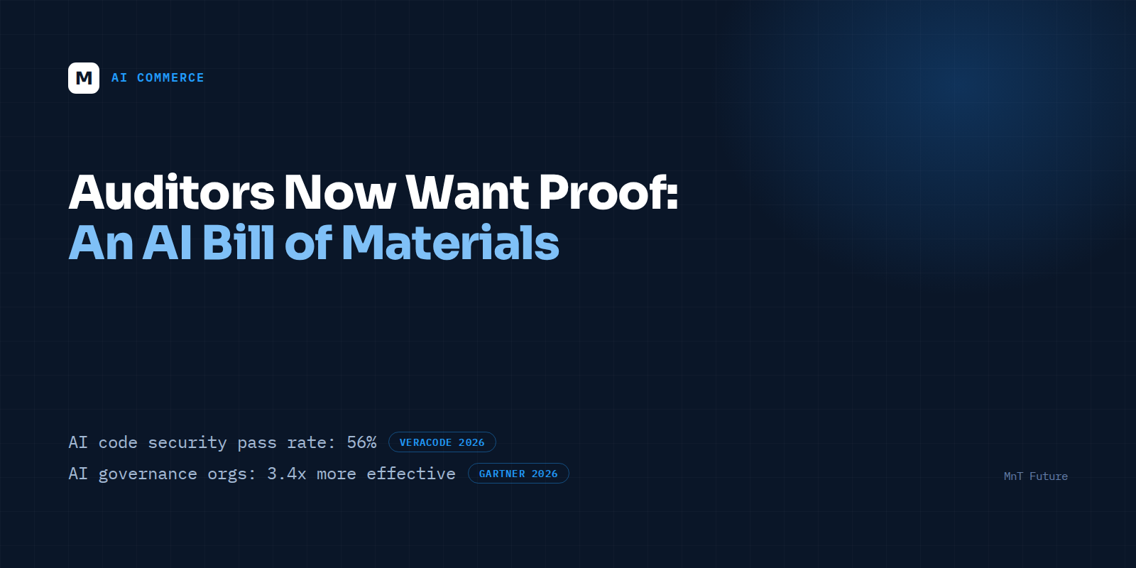 The New Compliance Ask: An AI Bill of Materials