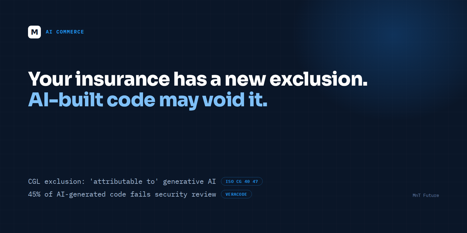 Your GL Policy May Not Cover AI-Generated Code