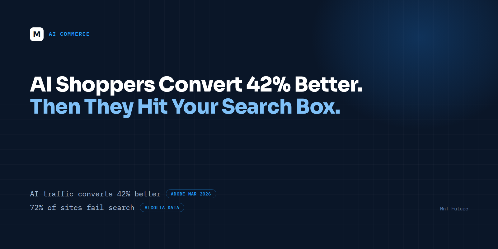 Why AI Shoppers Bounce at Your On-Site Search Box