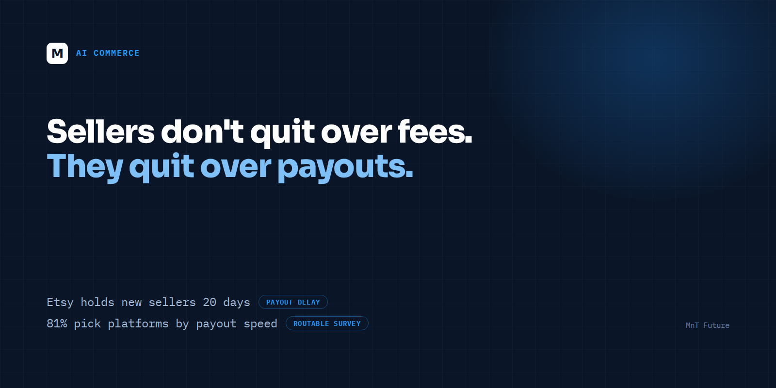 Why Marketplace Sellers Quit Over Payouts, Not Fees